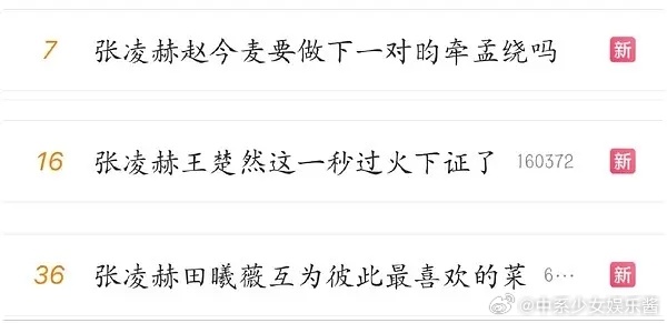 很好奇为什么女明星都喜欢缠着张凌赫