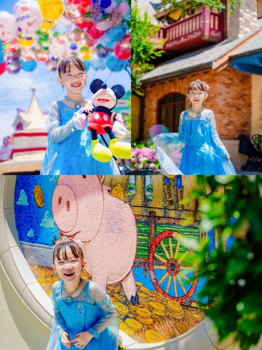 真的在迪士尼变装公主👸🏻2k体验感满满