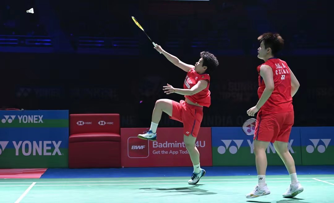 羽毛球——印度公开赛：刘圣书/谭宁晋级女双决赛羽毛球体育明星 当地时间1月17日
