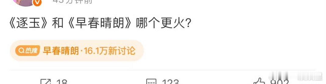 这两部剧的“火”完全是两种路子🔥 张凌赫、田曦薇的《逐玉》属于争议型爆火，大量