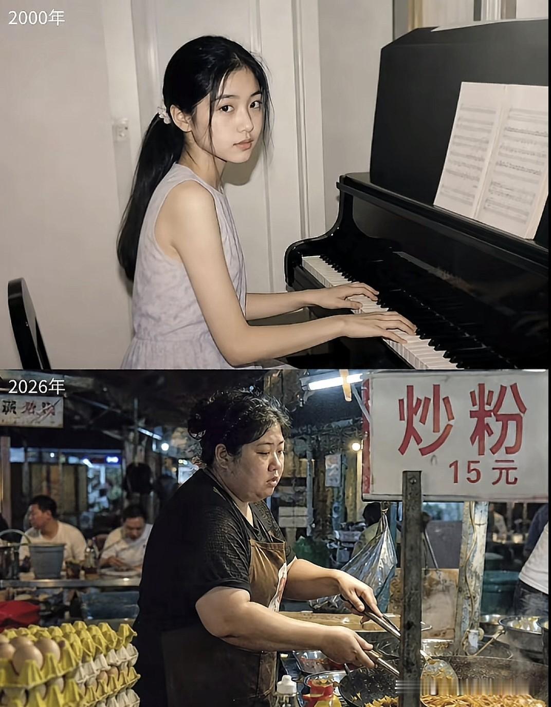 时间能够证明一切，时间也能够摧毁一切，这张图片像不像高峰时候的房价和现在的房价呢