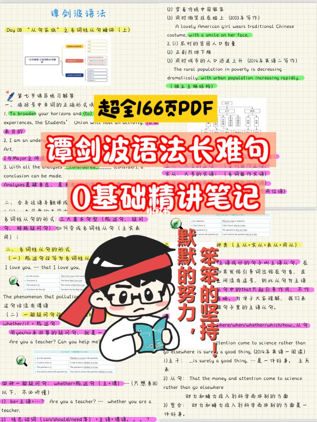 还在为考研英语语法头疼的同学一定要看！