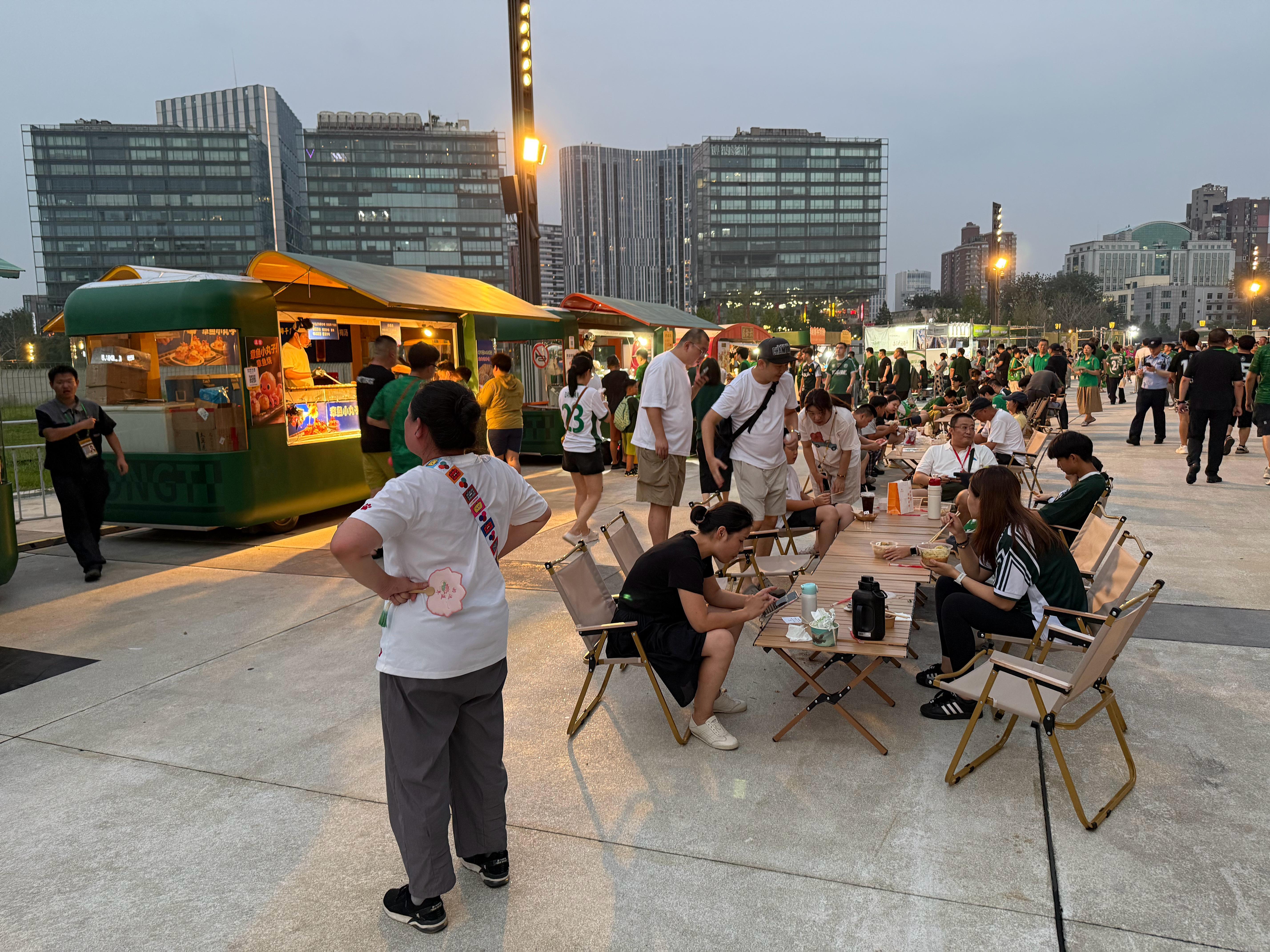 北京国安北京国安中超联赛 工体夜市