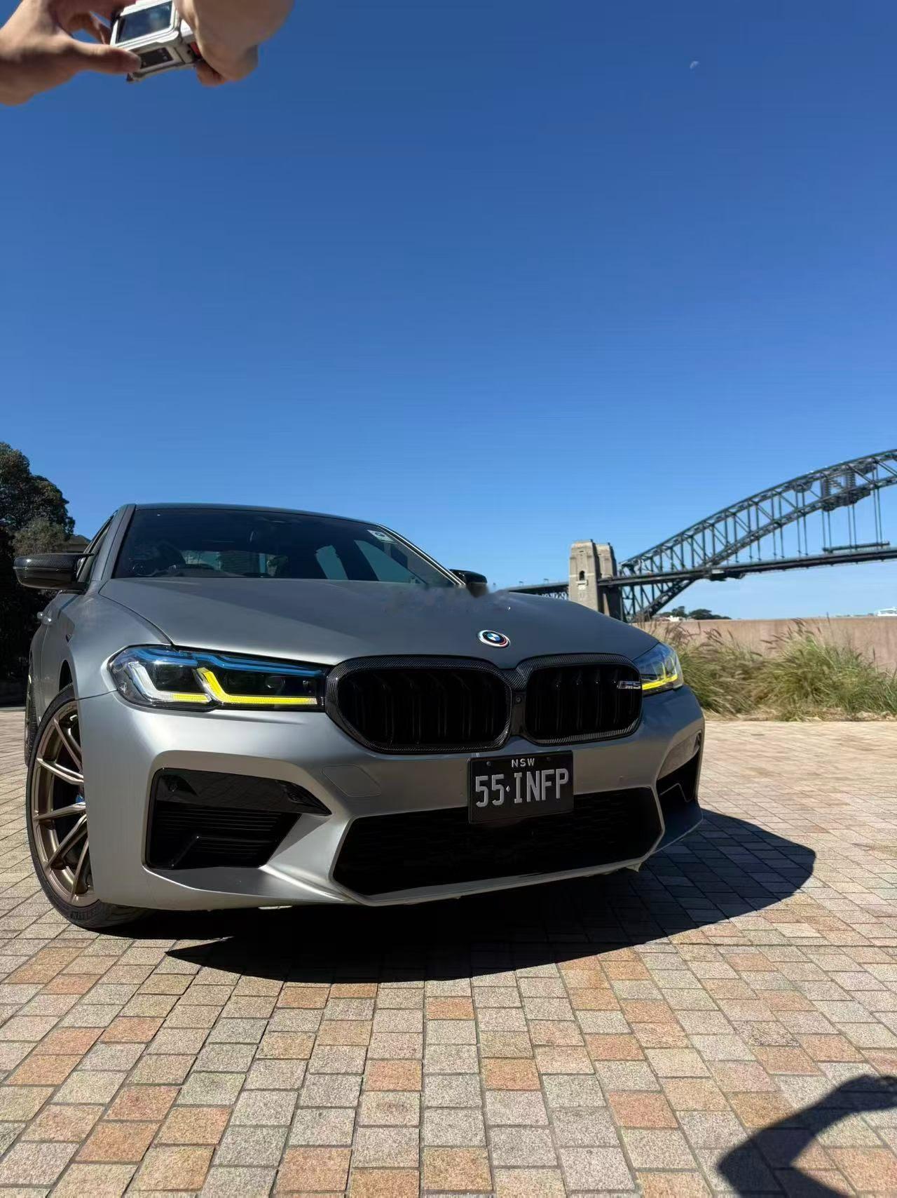 澳洲大哥返图:BMW 5系 for TLFW 20寸定制锻造完工！​ ​​​