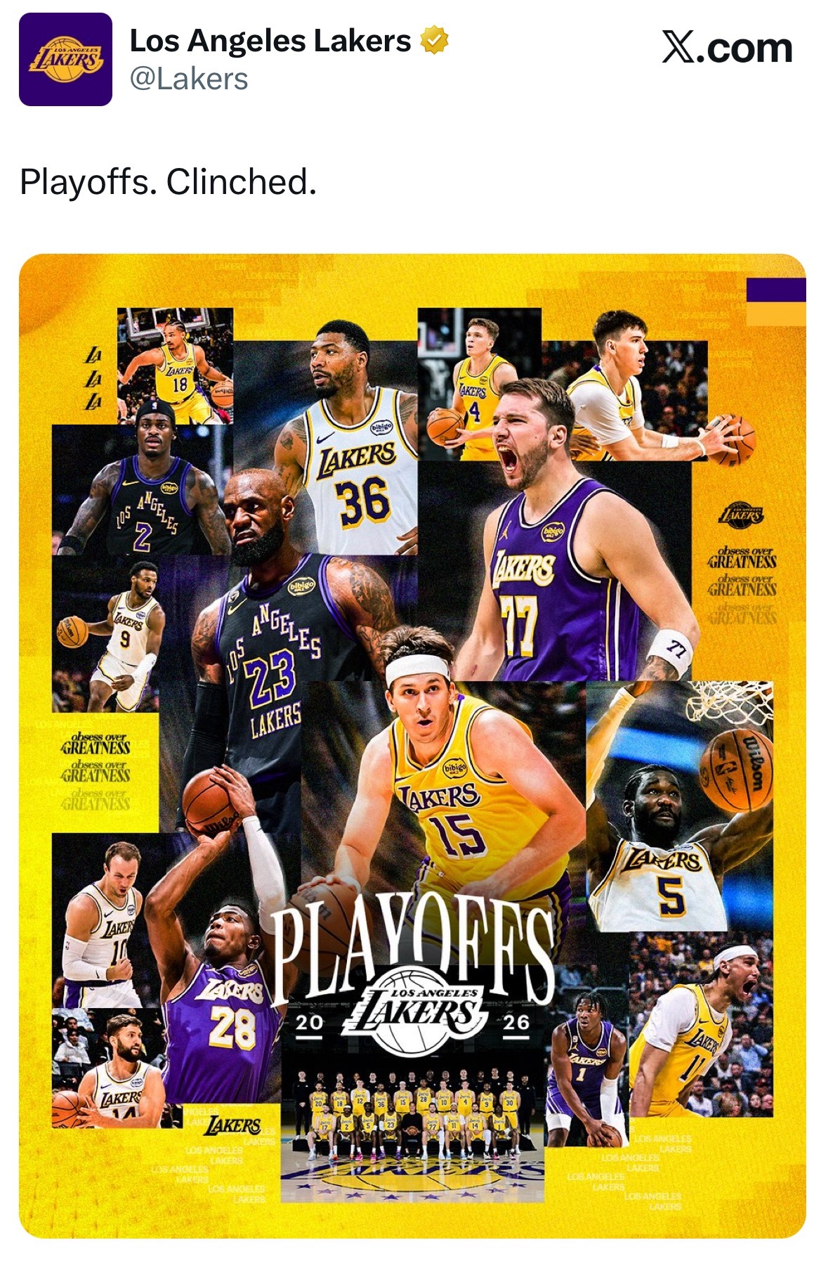 魔术主场115-111战胜太阳，湖人队锁定季后赛以及太平洋赛区冠军！湖人侠也是胜