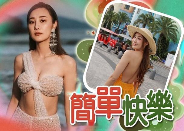 【On.cc】朱智賢遊富國島　騷玉背贈興藝人朱智賢（Ashley）早前偕兩位閨蜜