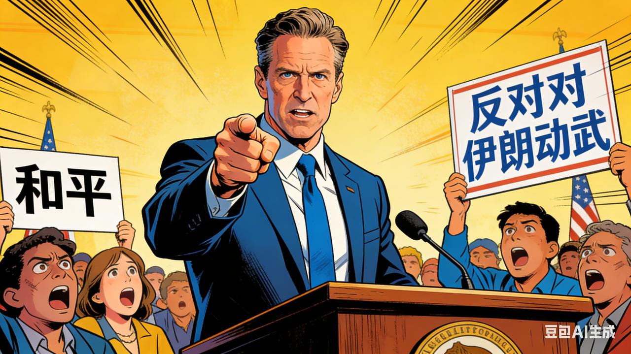 特朗普一定认为纽森是“扛精”，从特朗普第一任当总统时，纽森就举大旗反对特朗普的政