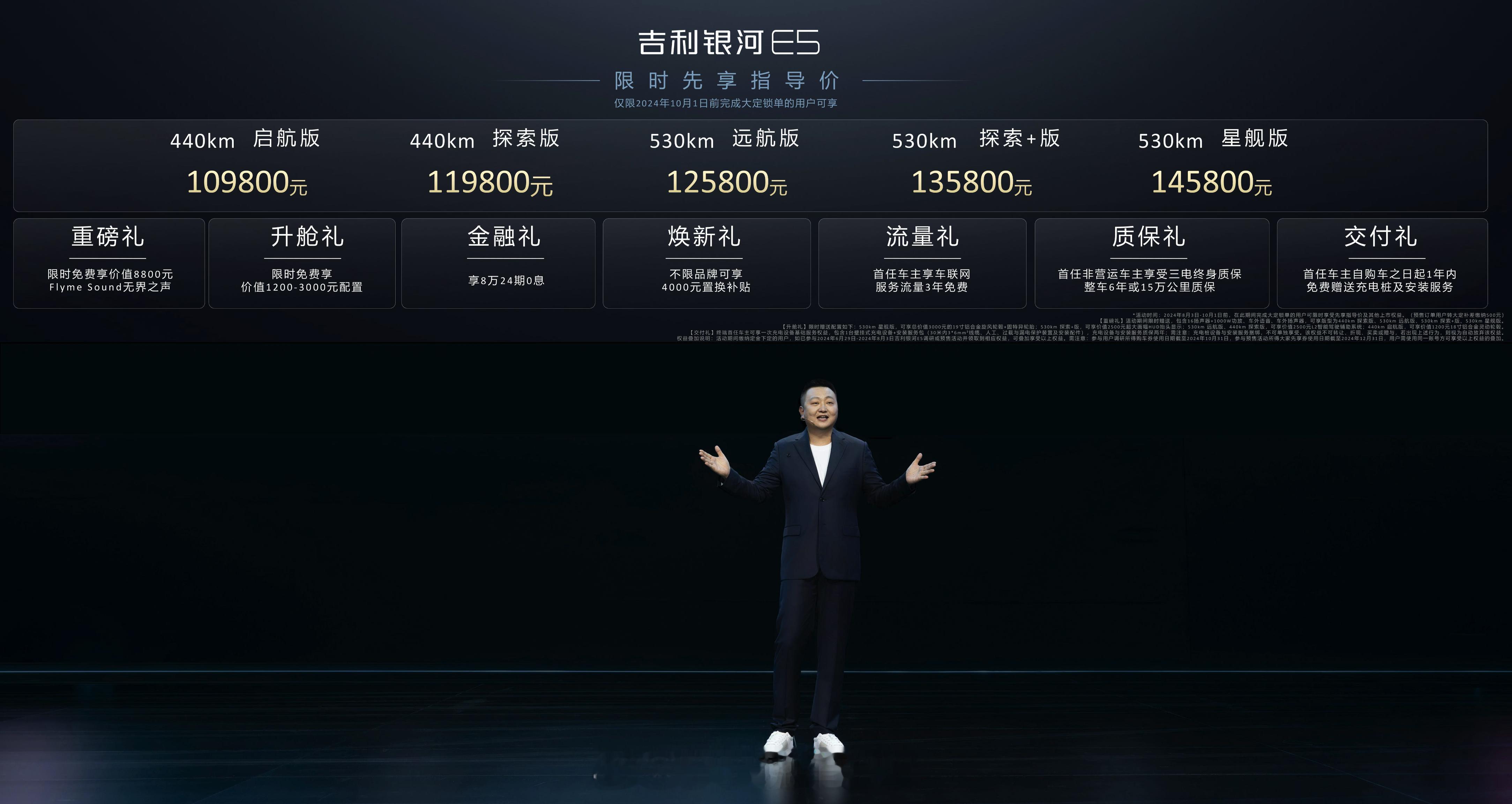 #吉利银河e5价格# 10.98万起，大家觉得这价格有诚意吗？ ​​​