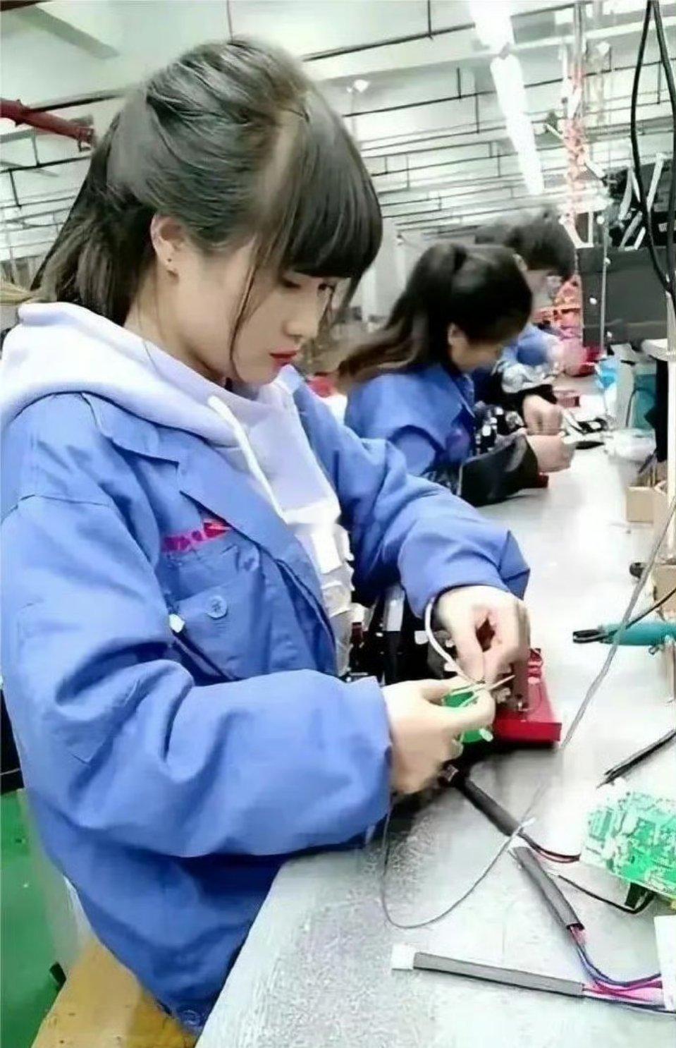 以前的电子厂VS现在的电子厂那些年轻的女生都去哪了？ 