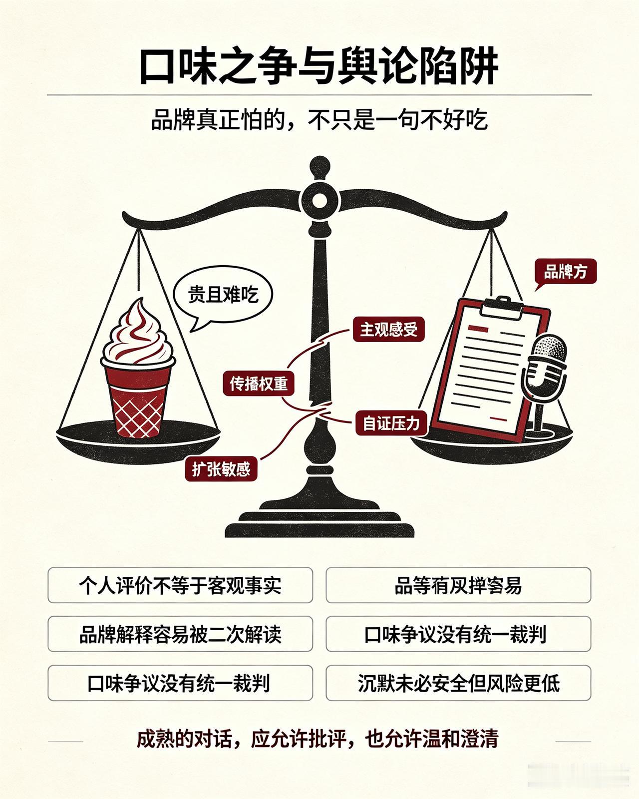 口味之争之外：当品牌在舆论场只剩下沉默这一选项
这场风波真正值得深思的，不在于口