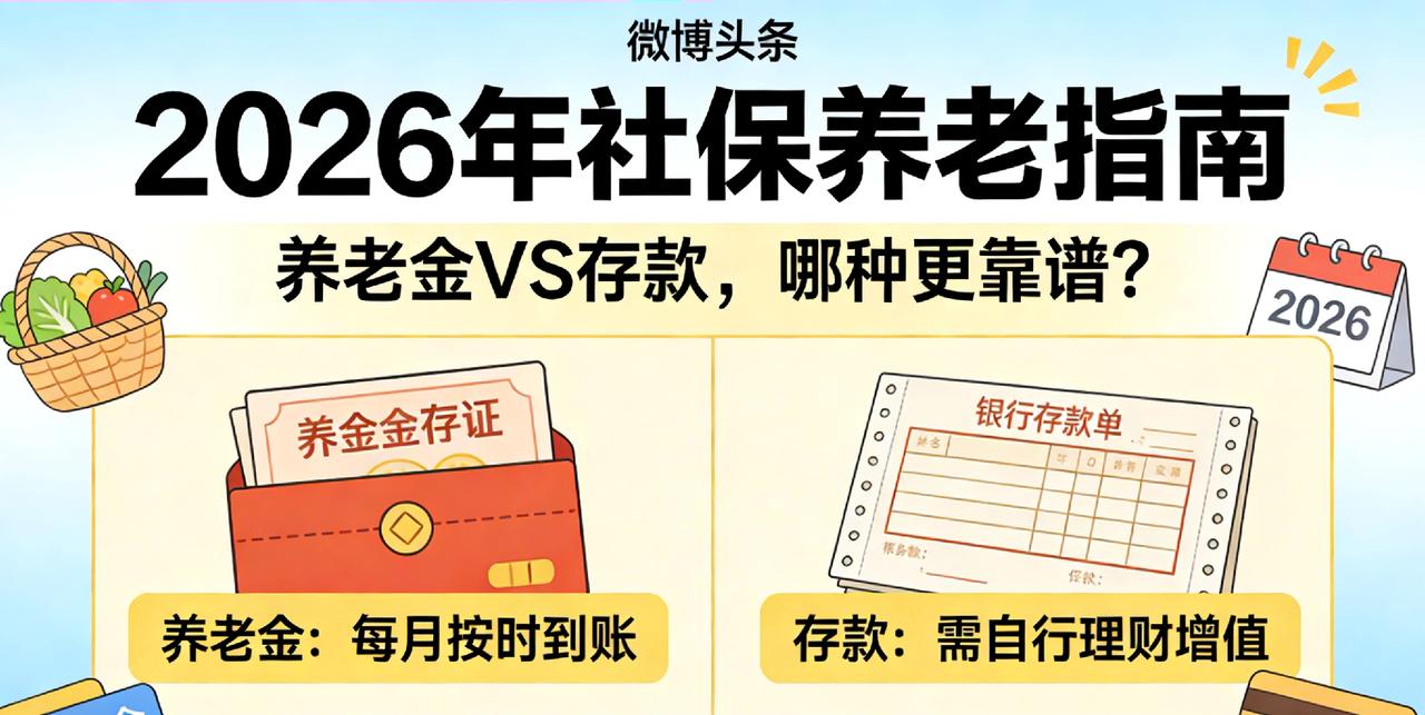 有存款不用交养老保险？别再被忽悠，这笔养老账90%的人都算错了

最近身边总有人