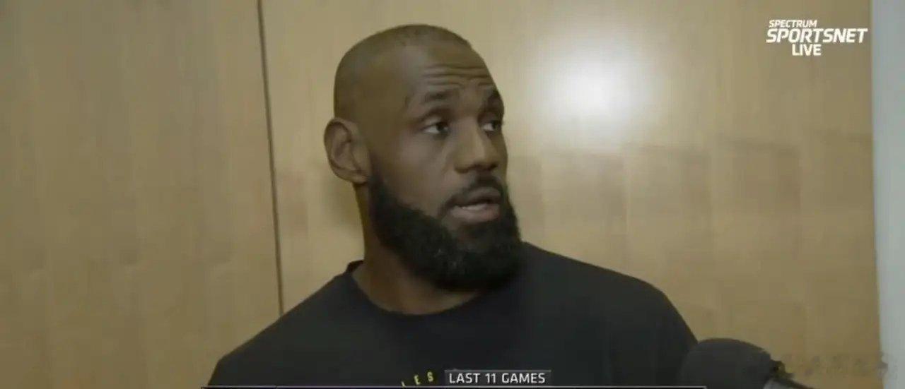 真虚伪！詹姆斯被问到如果进不了全明星，是否担心自己连续入选的纪录会受到影响：“说