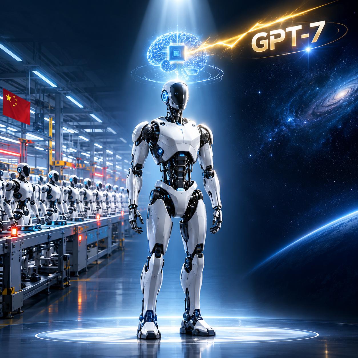工博会开幕式上，宇树科技王兴兴放了句挺炸的话：明年 GPT-7 一出来，可能直接