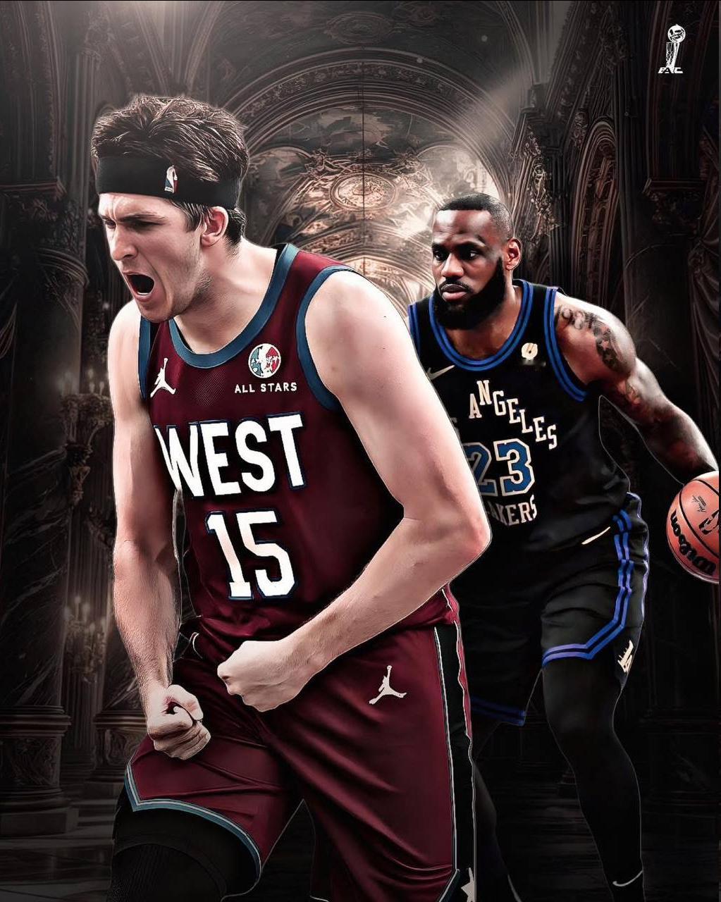 里夫斯本赛季入选全明星赛的机率比詹姆斯更高？ 👀• 奥斯汀·里夫斯 — 73%