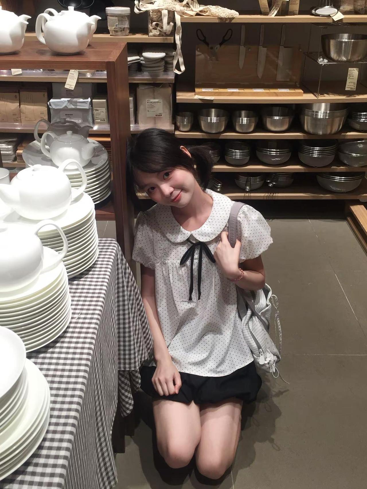 冒着泡泡甜甜出现˶ ᳐> ᎑ < ᳐˵jk 甜系女孩 整个春夏反复搭配的衣服日系