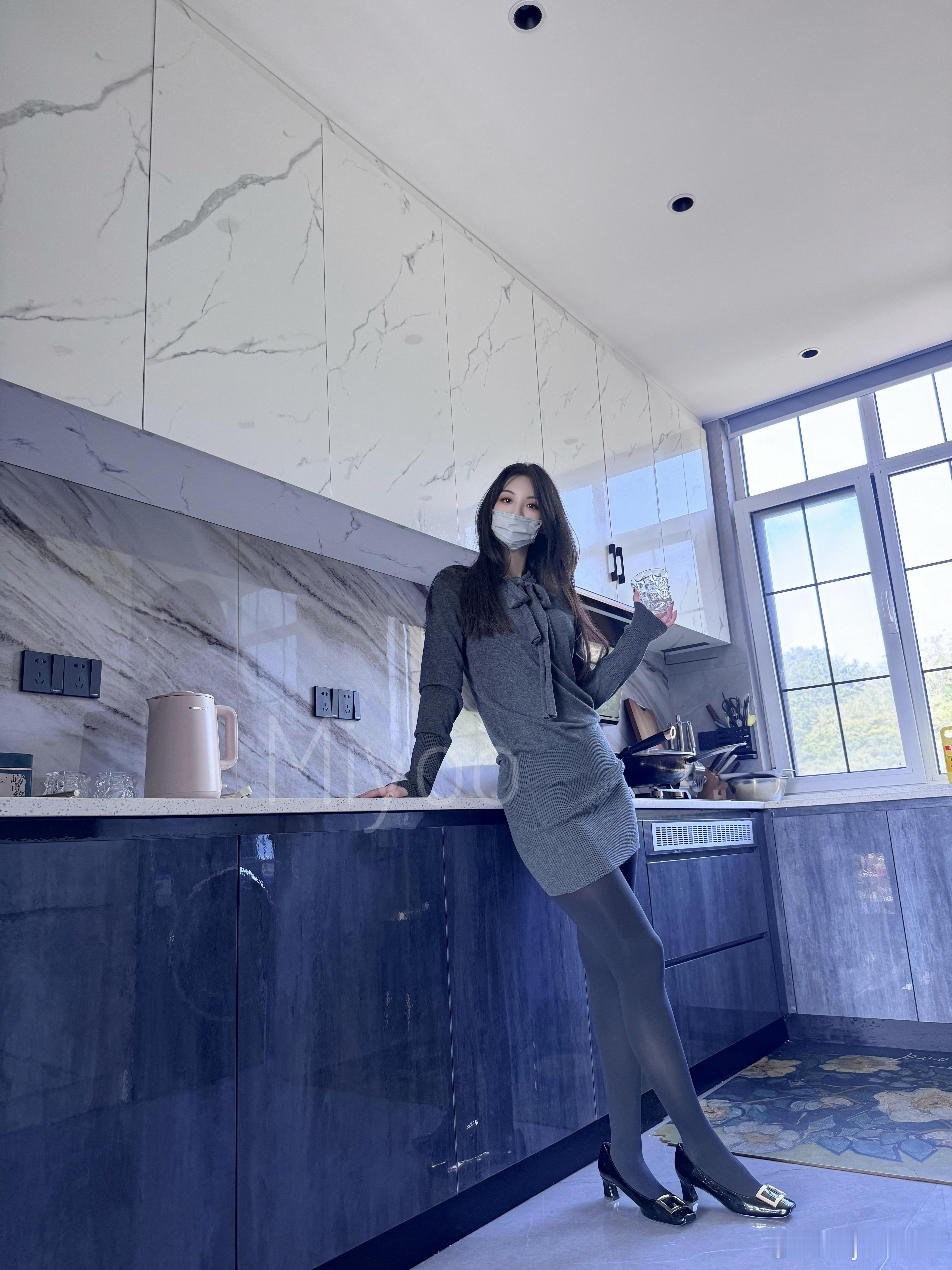 厚灰绝对领域miyoo蜜柚每日穿搭今天穿什么ootd