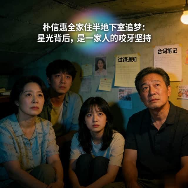朴信惠全家住半地下室追梦：星光背后，是一家人的咬牙坚持
 
谁能想到，如今的韩剧