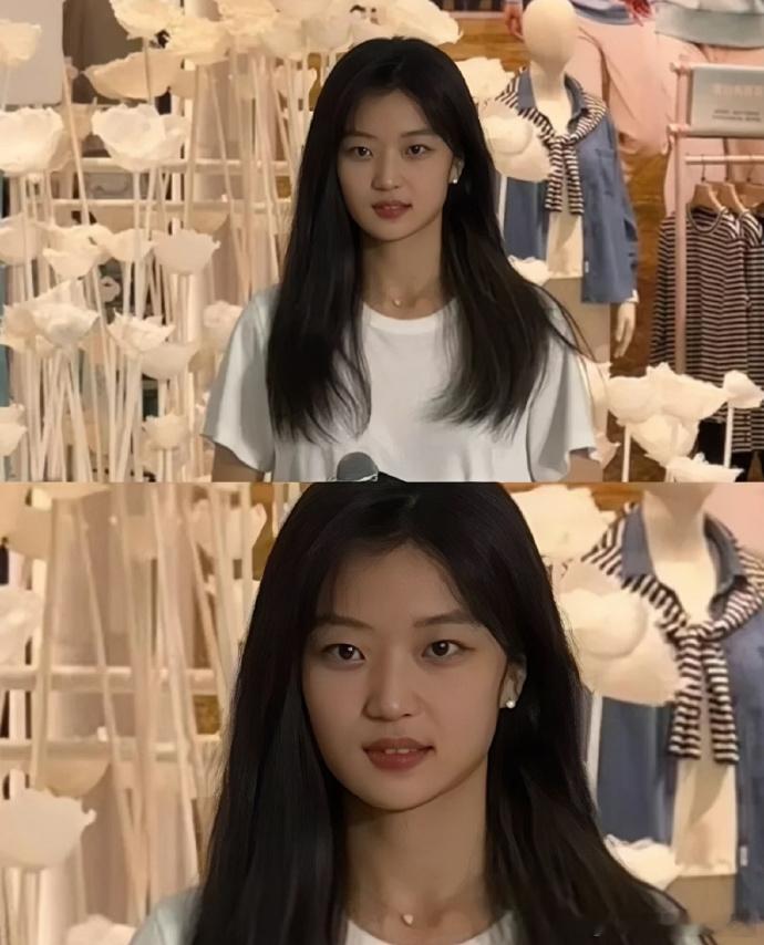 孙千眉眼绝美，粉丝超“严”。各角度皆出众，素颜气质佳，真如老人所言，魅力难挡。 