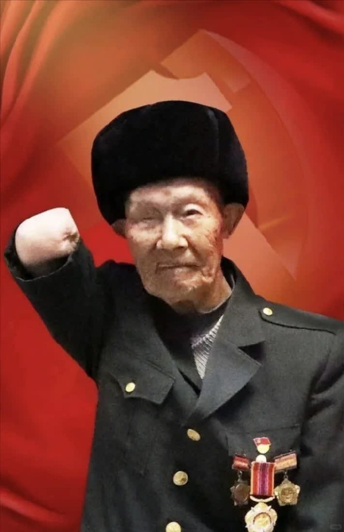 不点赞可以，但必须致敬英雄  党和人民没有忘记我，一直照顾我。如果有来生，我还做