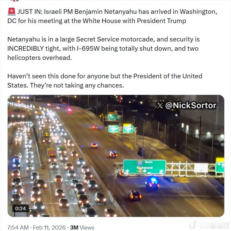 以色列总理本杰明·内塔尼亚胡已经抵达华盛顿特区，将在白宫与特朗普总统会面。内塔尼
