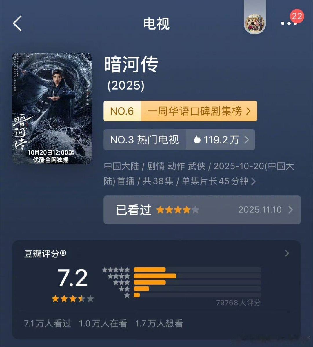 龚俊抬剧龚俊一人盘活整部剧！《暗河传》开播前原著仅2000在读，他凭苏暮雨一角，