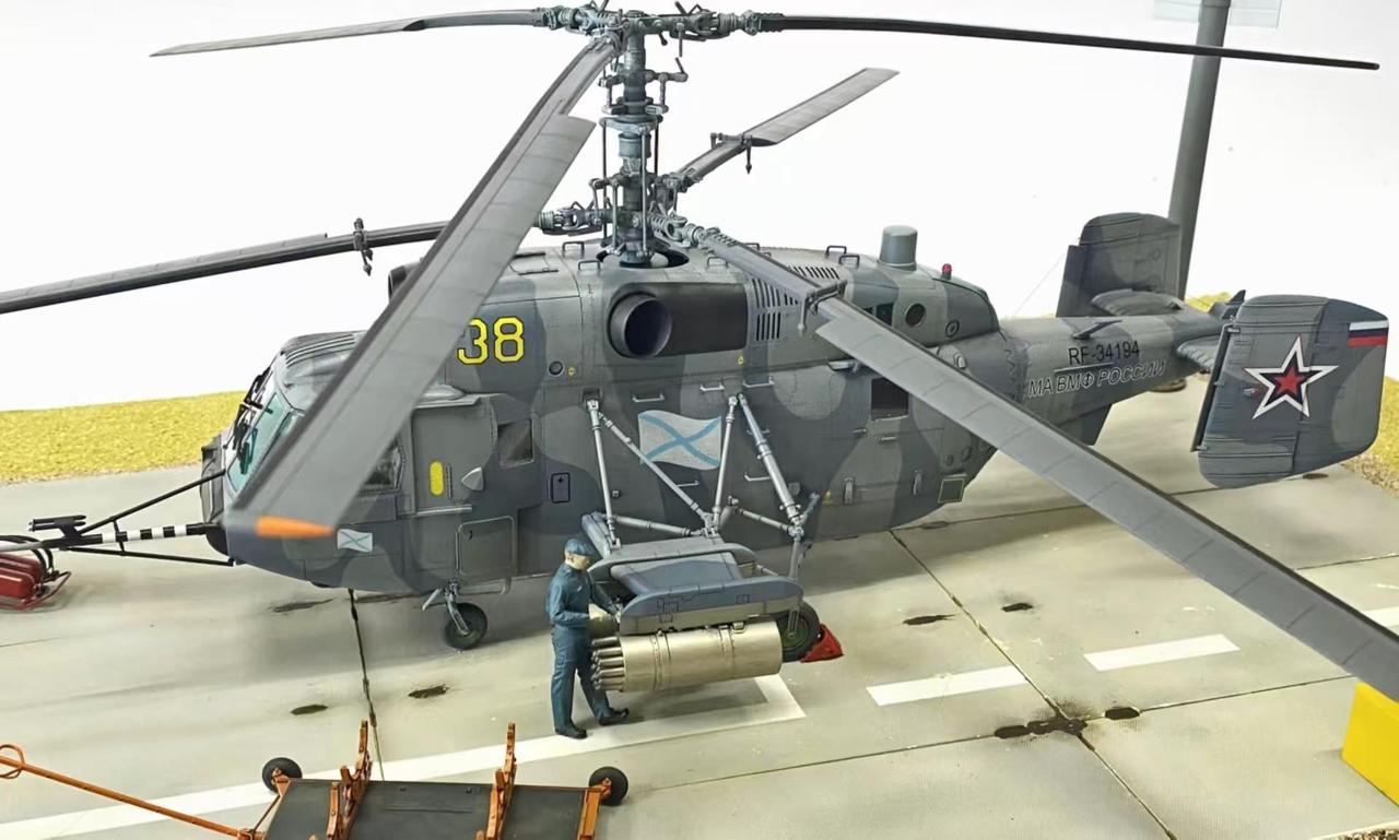 1/35卡29武装直升机。国外模友作品