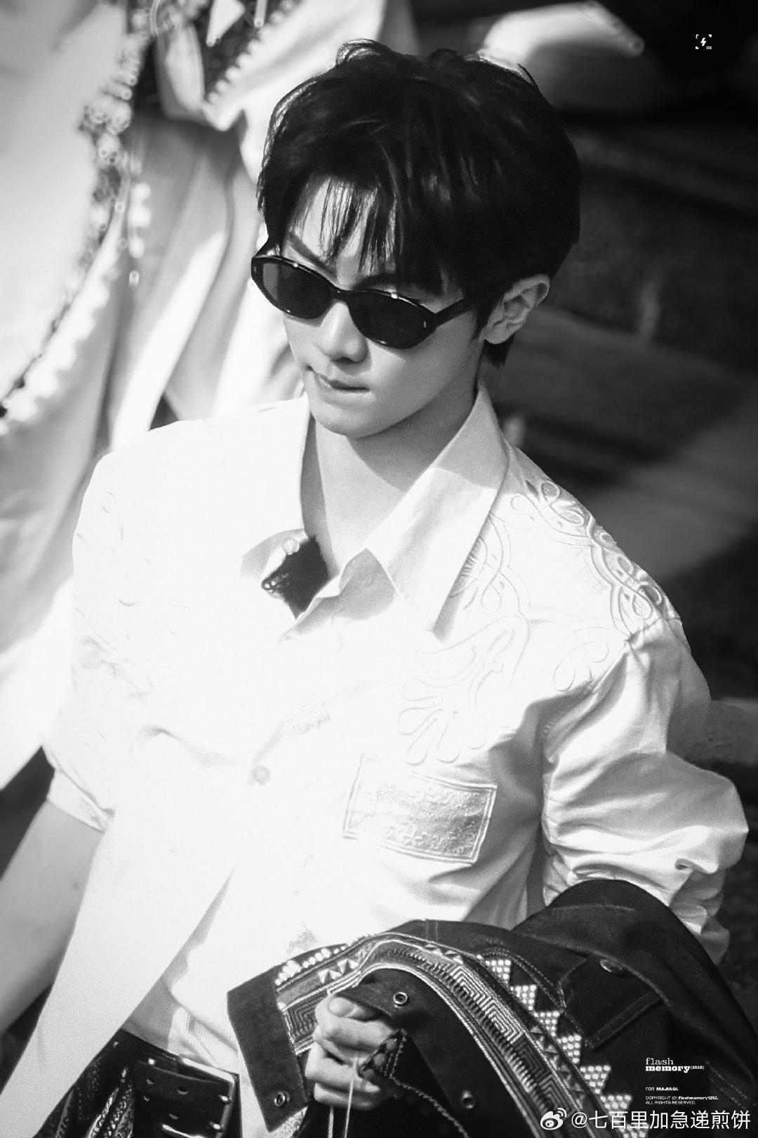 马嘉祺《这是我的西游2》路透，有民族风造型 