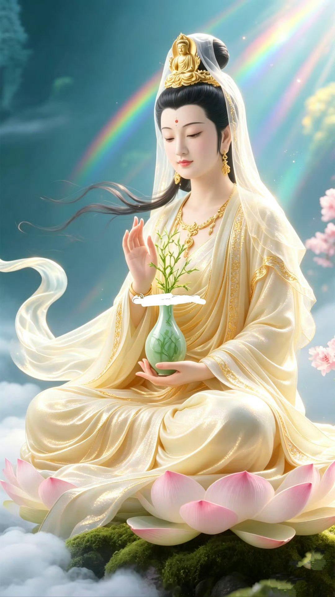 清晨上香礼佛 祈愿大慈大悲观世音菩萨保佑平安健康，吉祥如意，所求所想皆能如愿菩萨