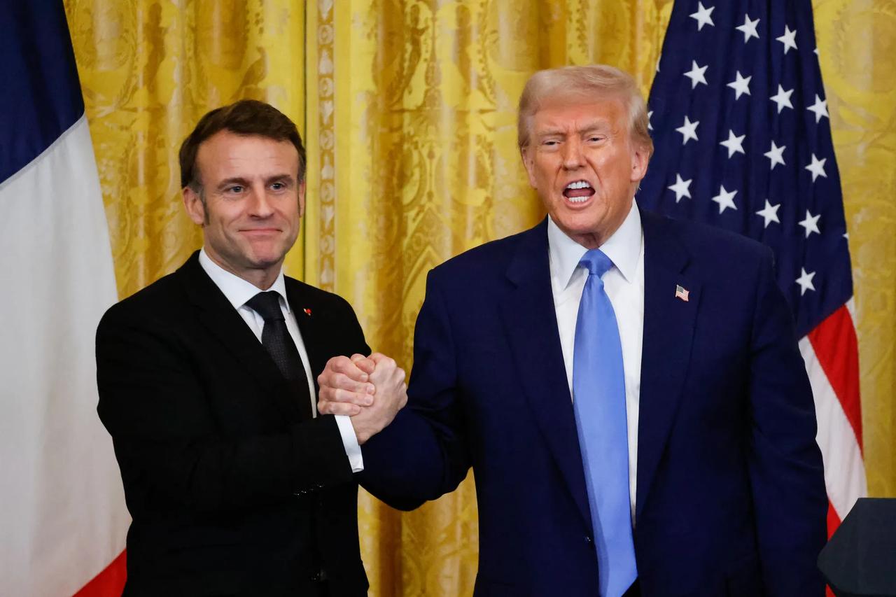 马克龙的凡尔赛国宴还没开席，特朗普的100%关税大棒先砸上了餐桌
今年的G7峰会
