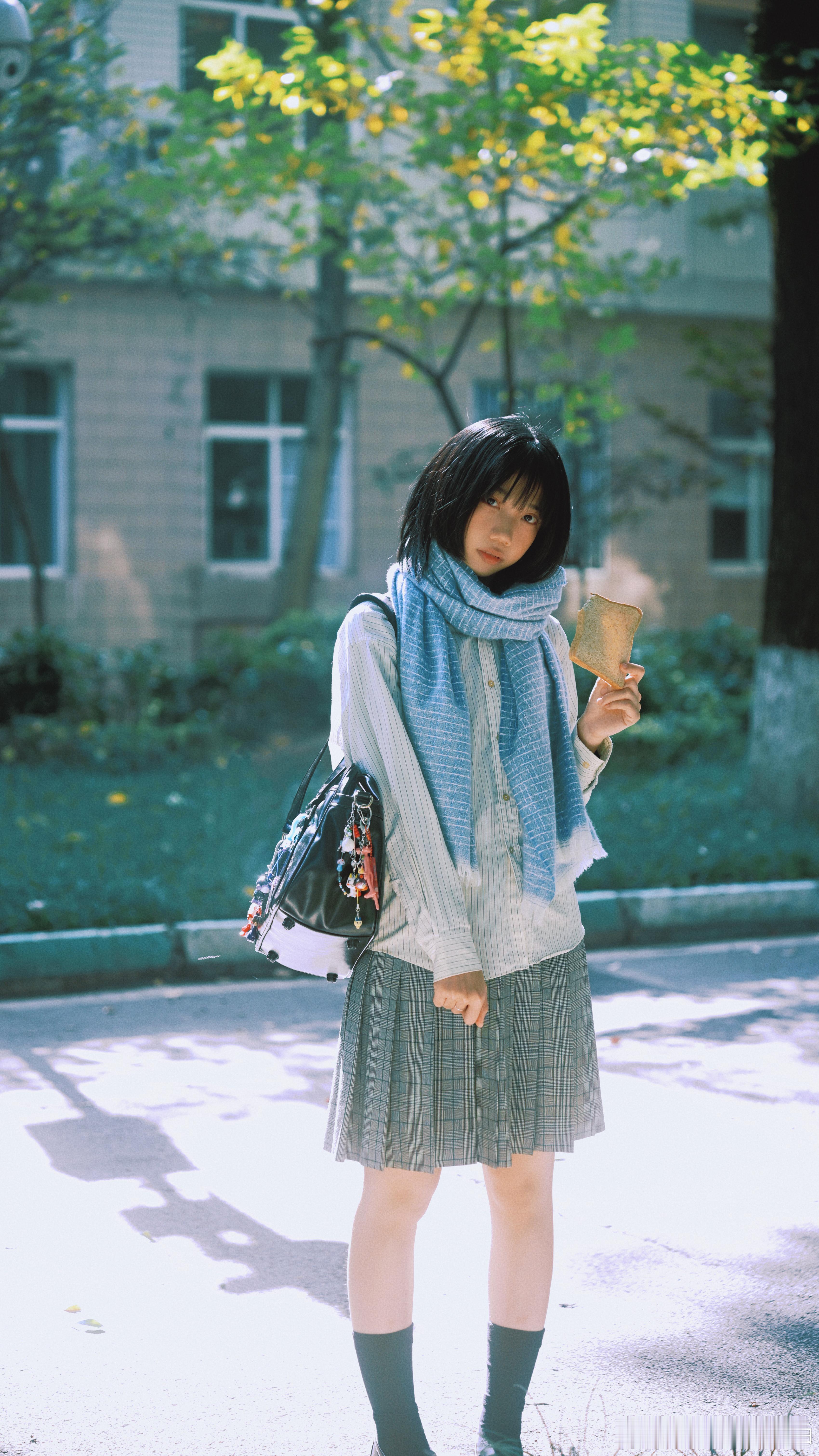 冬日、好天气、吐司面包和你 