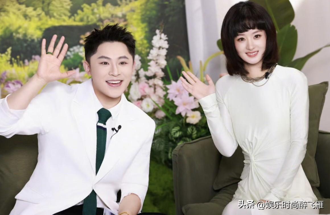 [灵光一闪]近日，女神赵丽颖亮相馥绿德雅品牌直播间，颖宝全新的短发造型，还有她的