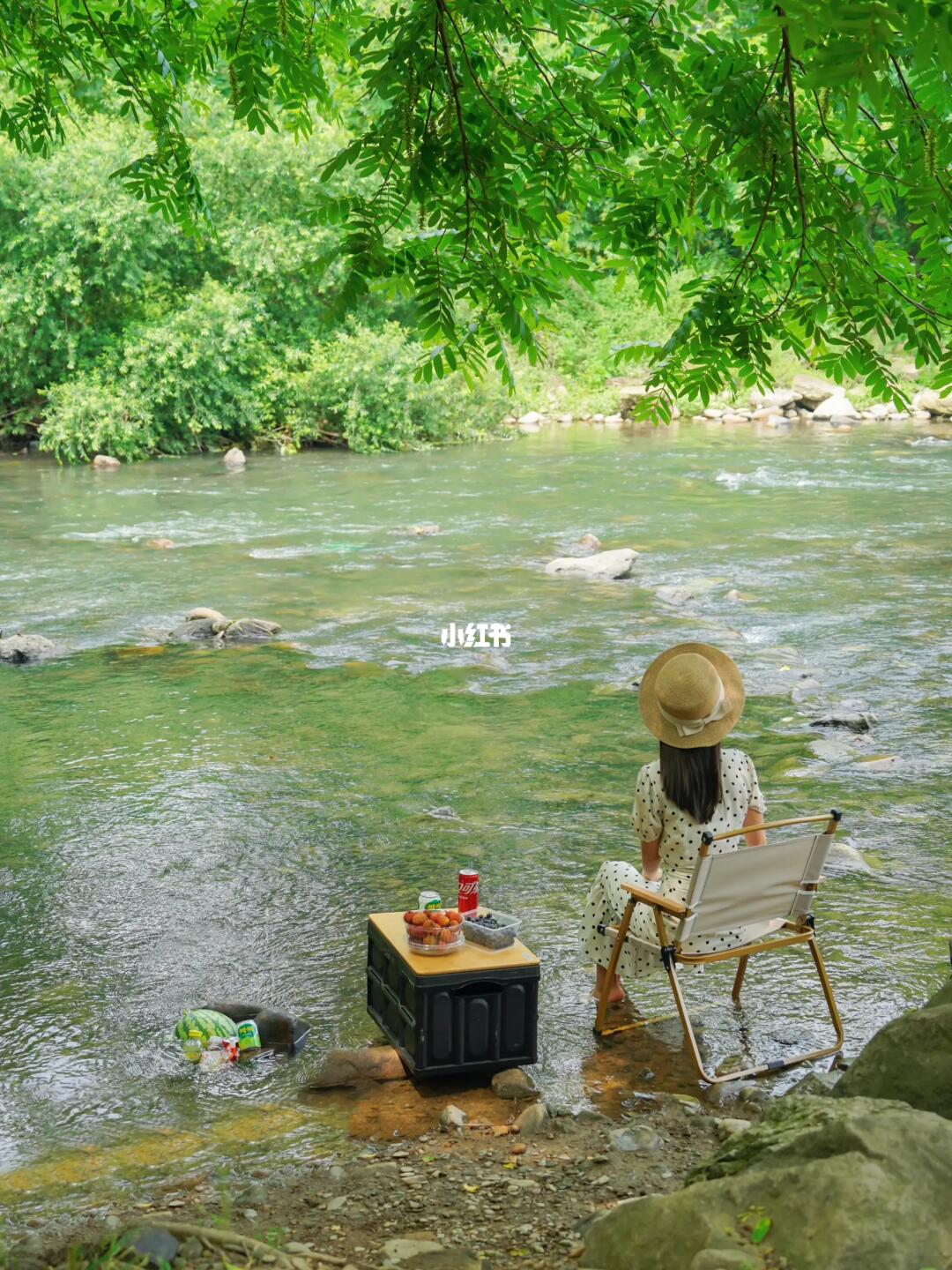 野吃去班味🍉99%的人都不知道的安吉溯溪地