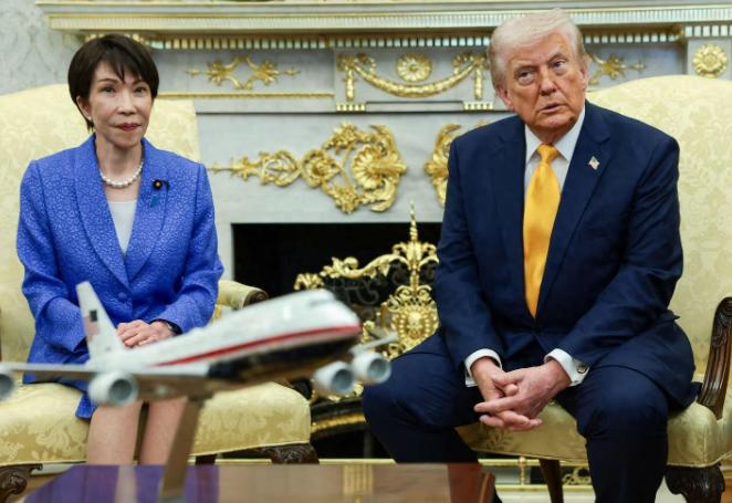 特朗普一番话，惊得高市早苗睁大双眼，无地自容！

3月19日，白宫椭圆形办公室本