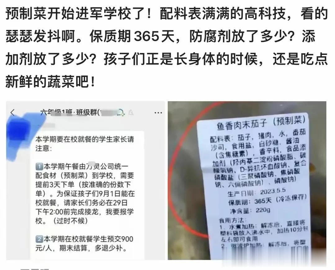 想着预制菜出口日本、欧美赚钱呢？结果进了校园。