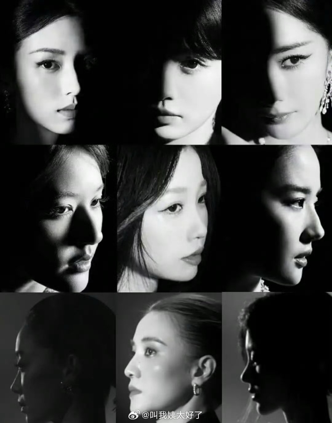 内娱女星光影大片🈶，大家感觉谁最突出？ 