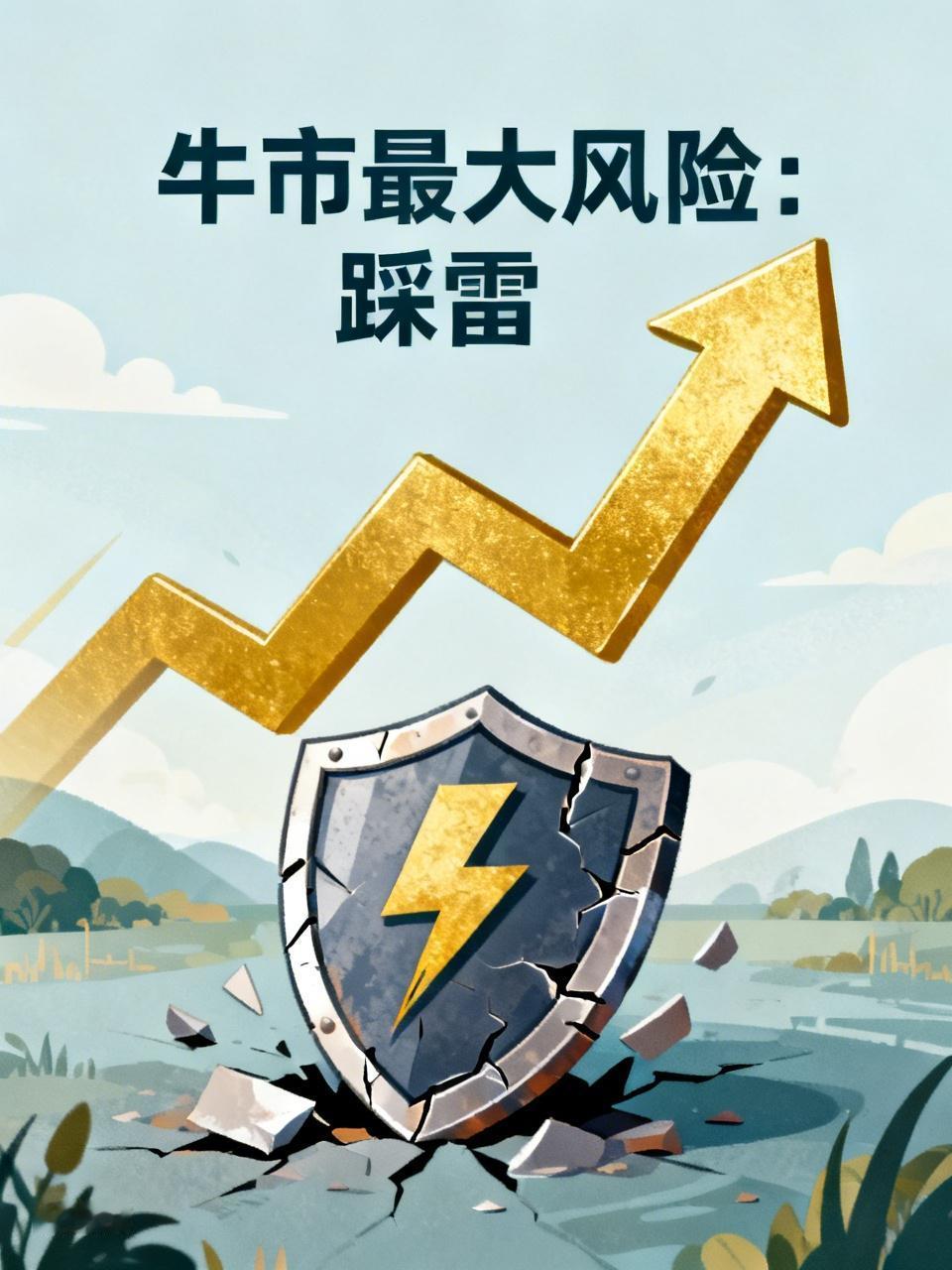 踩雷。牛市很多妖股炒高后出大利空。股级连续跌停。