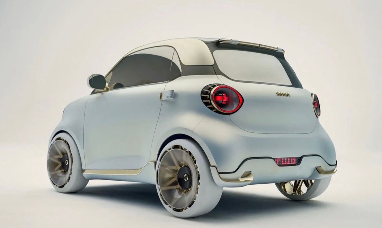 复活版smart fortwo的概念车来了，今年下半年计划在中国量产。大家觉得怎