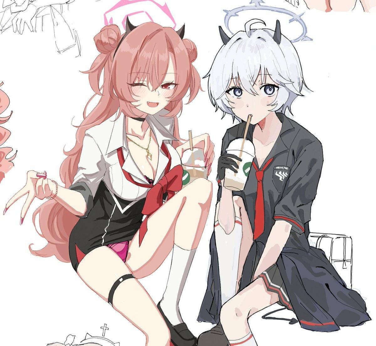 蔚蓝档案Pixiv：はるはる先生（79918845） ​​​