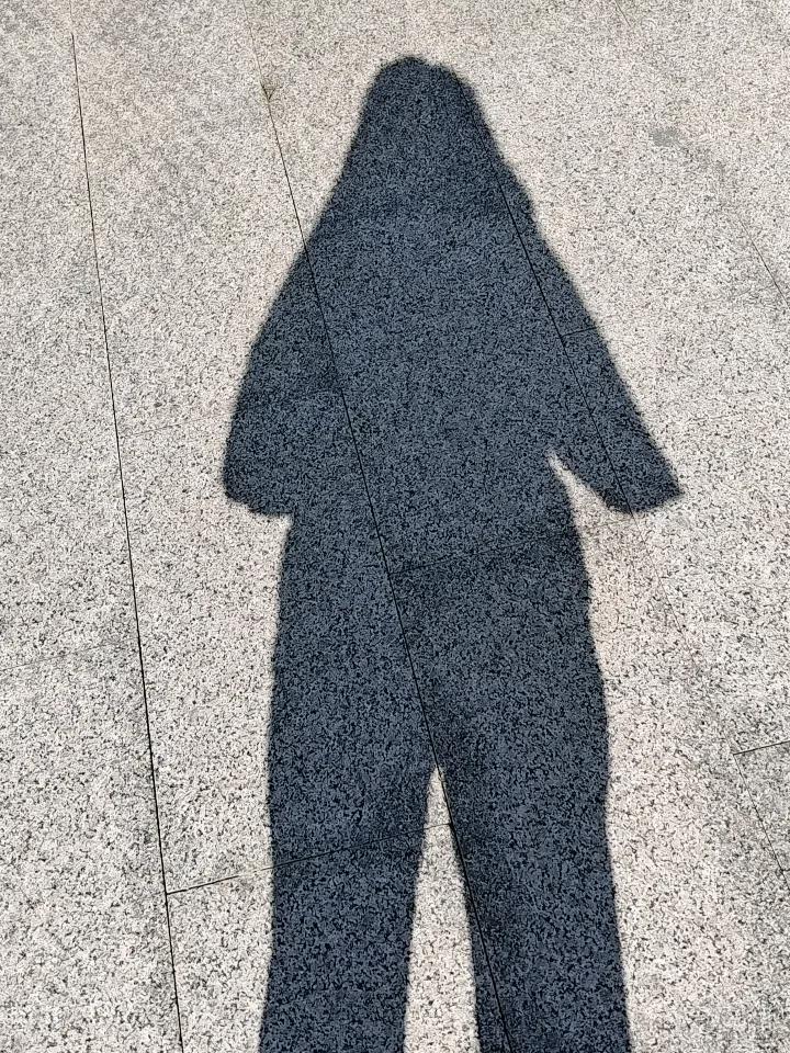正值上午八点半，太阳刚刚好。我现在坐在院子里晒背呢，我最近几天，每天上午晒半小时