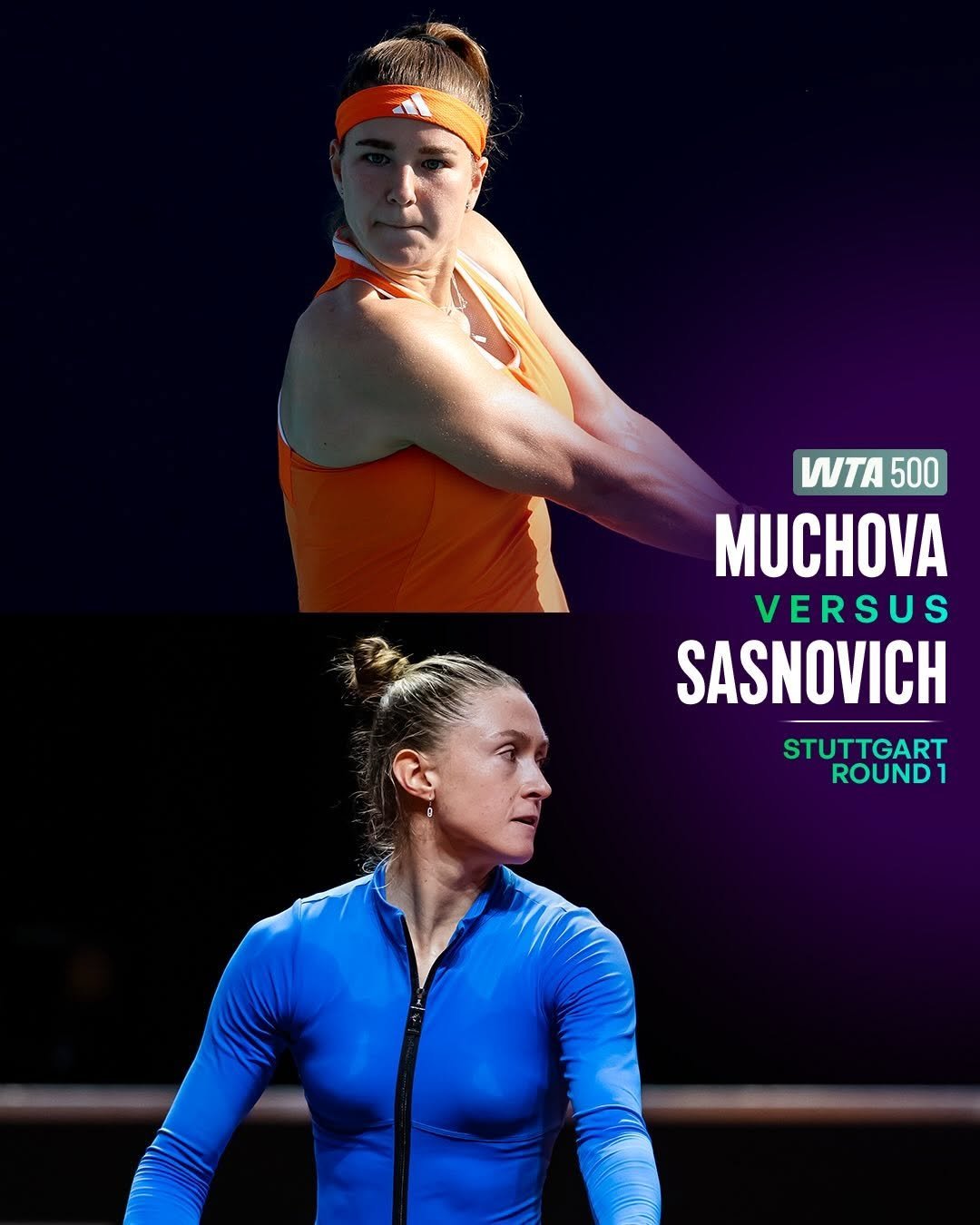 WTA500斯图加特站今日看点👀你会关注哪些对决？ 