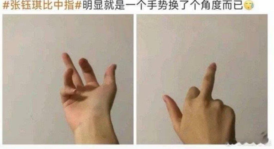 #张钰琪中指切特写#张钰琪是特别特别特别有礼貌的女孩子，希望大家多多关注比赛本身