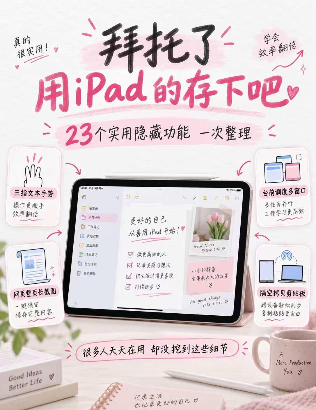 iPad这些隐藏操作太顺手了
iPad 真正好用的地方，很多都藏在这些不起眼的小