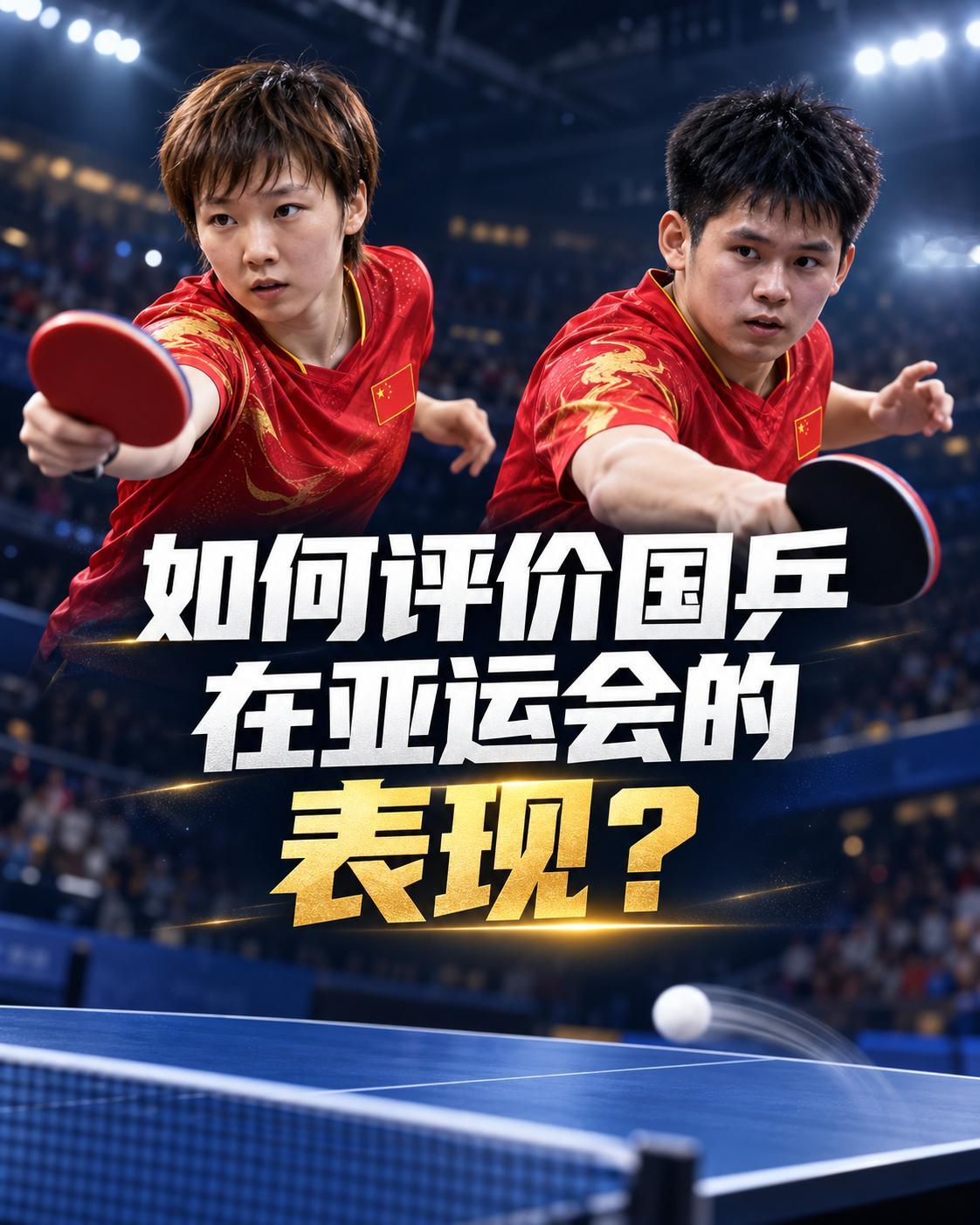 如何评价国乒在亚运会的表现六块金牌，值得鼓掌。男团丢冠，也必须认真复盘。国乒的成