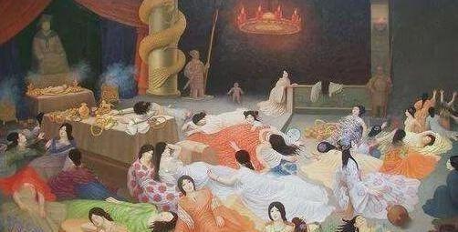 很多人以为殉葬就是把活人关进地宫，门一关，他们就只能哭喊着等死，其实，为了活下去