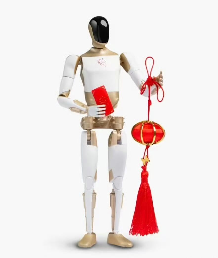 特斯拉中国上架199元TeslaBot摆件挺帅的，泡泡玛特随便一个盲盒都六七十了