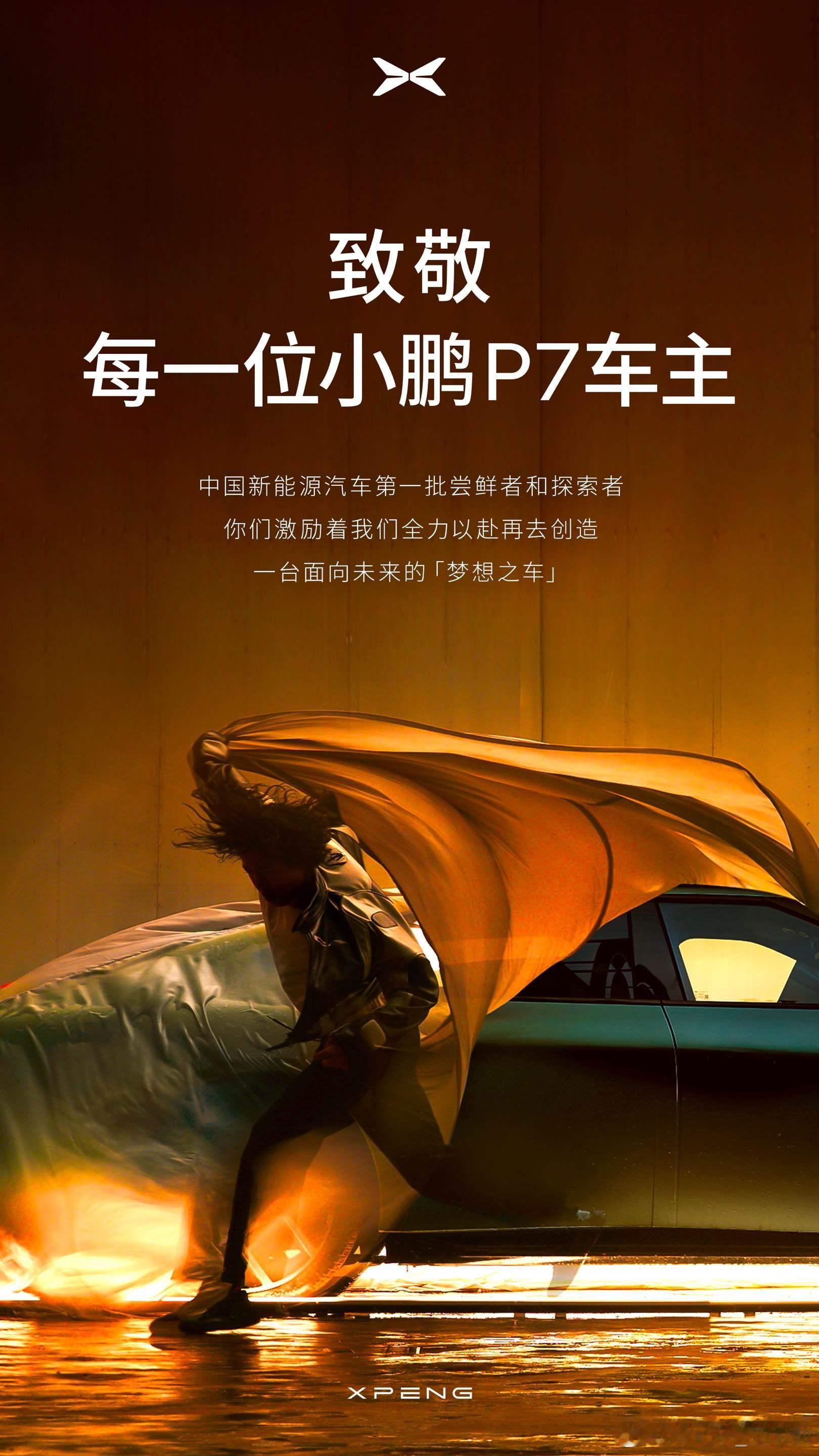 当看到何小鹏在社交平台发文致敬20万小鹏P7车主时，我想到五年前，经过拉Exce