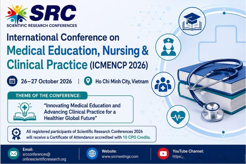 2026国际医学教育护理会议落户越南！10月胡志明市举办，可拿CPD学分2026