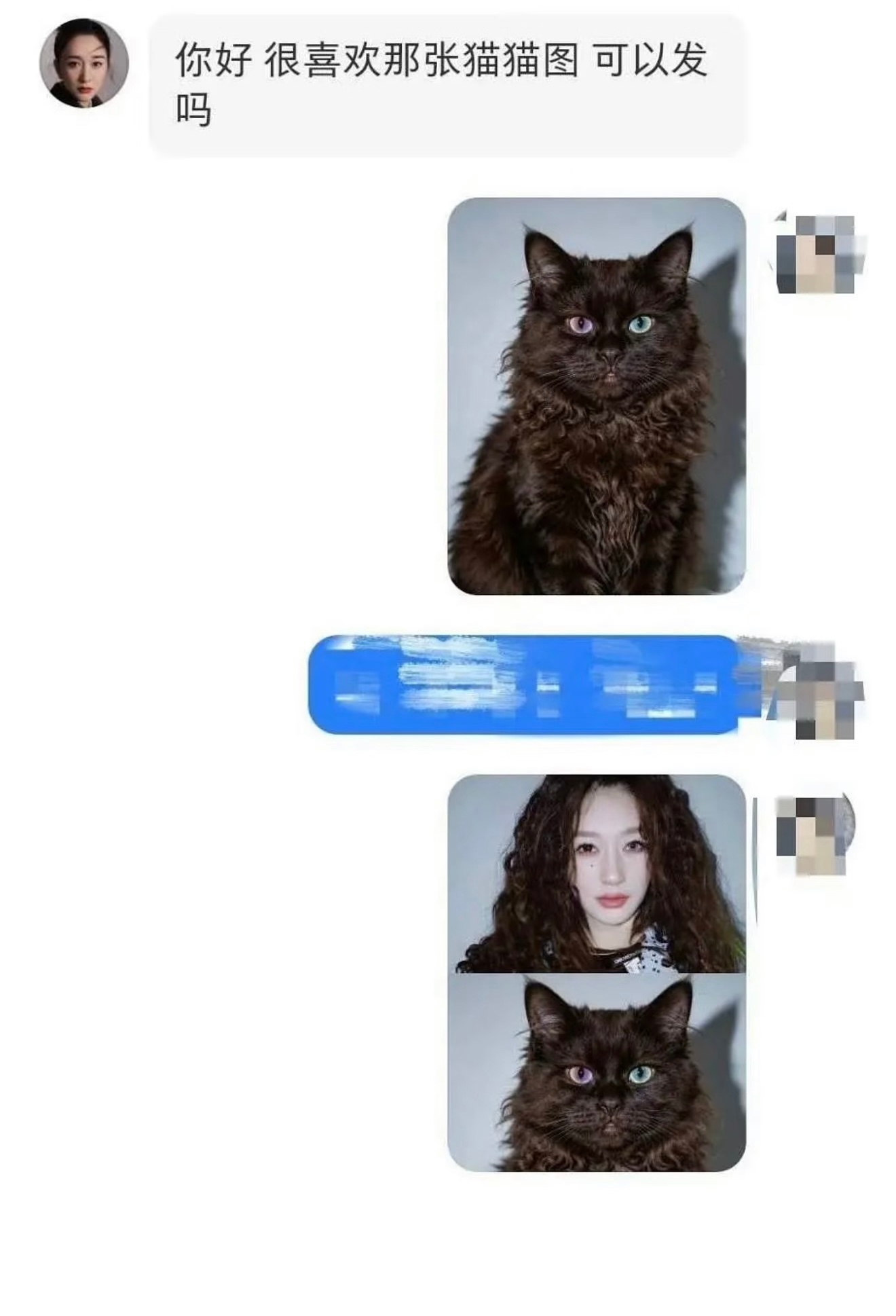 哈哈哈哈哈哈李小冉还挺有版权意识的李小冉告别五公发文