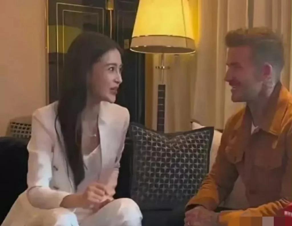 这两人有戏吗？语言这一关能过吗？小贝可是有家室的人。不要乱傍。#＃娱乐八卦# #