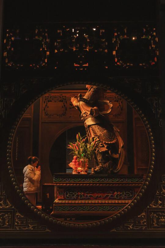重庆罗汉寺 不同的人拍罗汉寺
